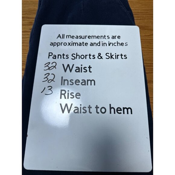 L.L. Bean Blue Original Fit Corduroy Pants Women's Size 14 Tall - Picture 11 of 11